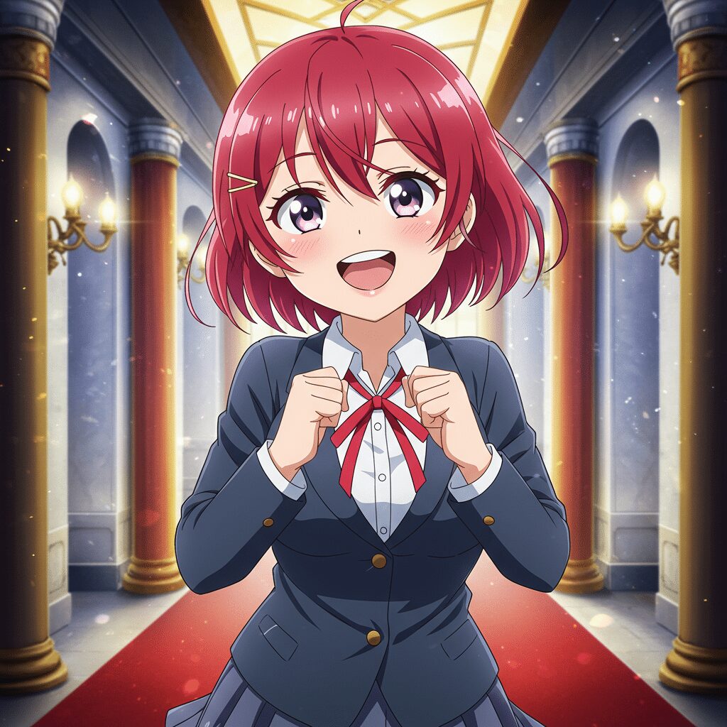 仲間が増えてくことにワクワクしているナビちゃんの画像