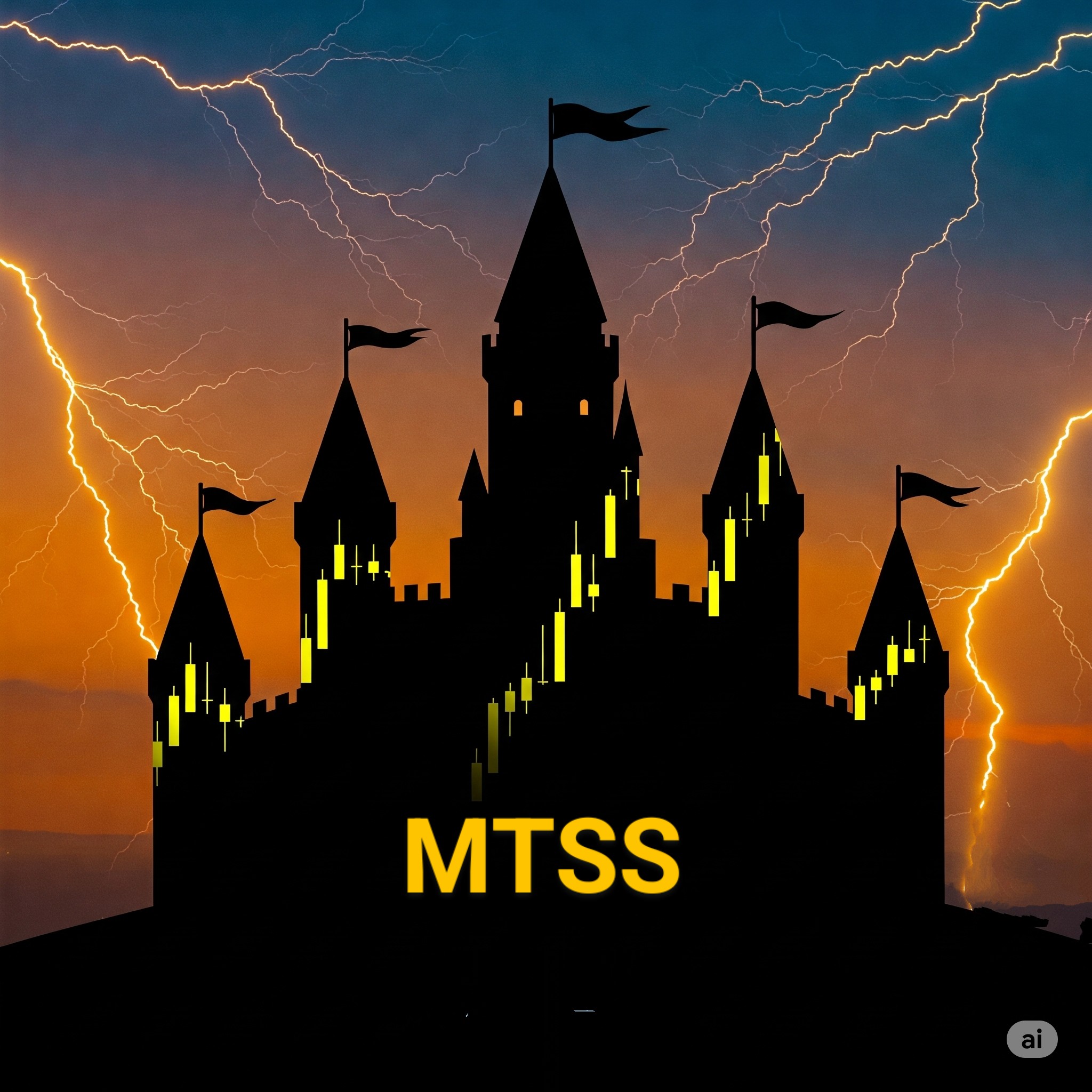 ダークイエロー城の画像