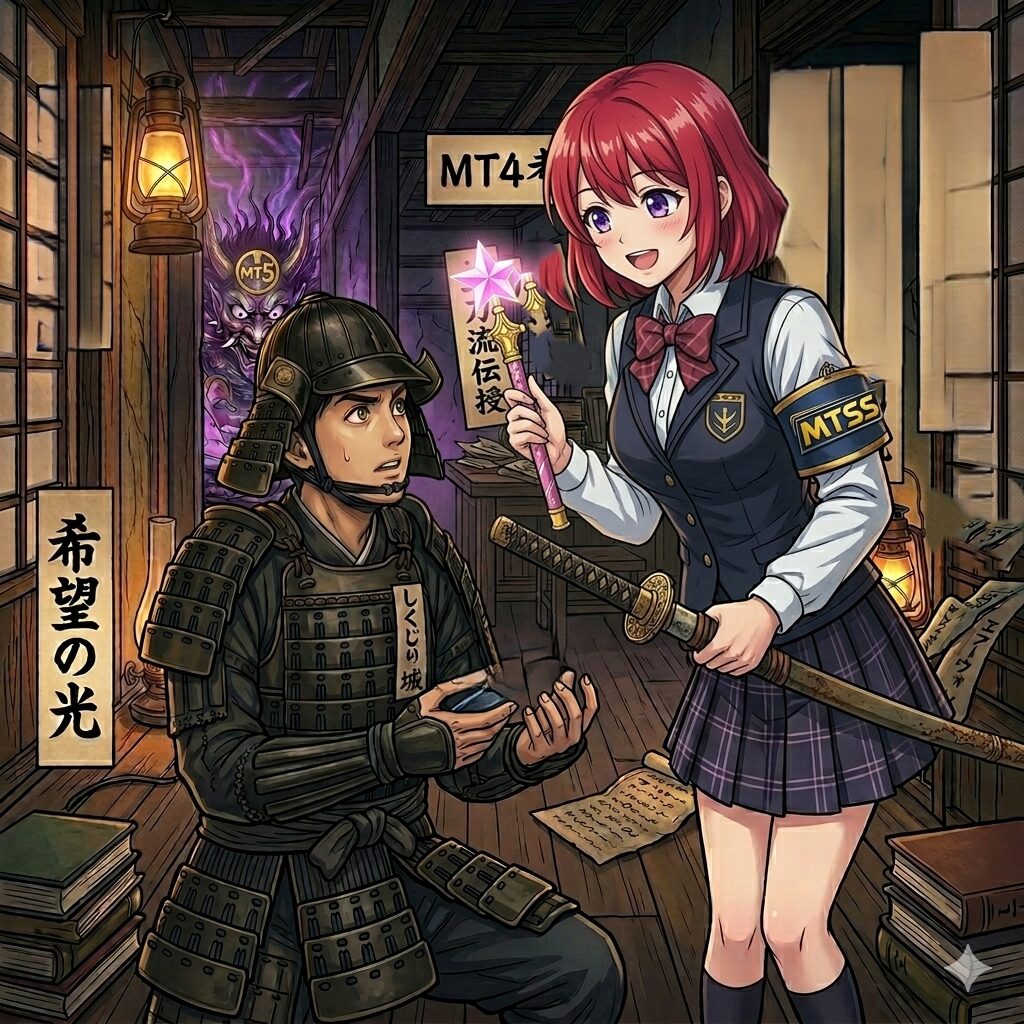 🏯情報の洪水を切り裂け!「MT5×MT4×VPS」最強の三位一体🏯 25 Gemini Generated Image 8d2elj8d2elj8d2e 1